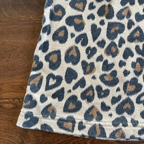 Crewcuts J Crew Girls 4T Dress Leopard Animal Print Ruffle Long Sleeve - Picture 5 of 7